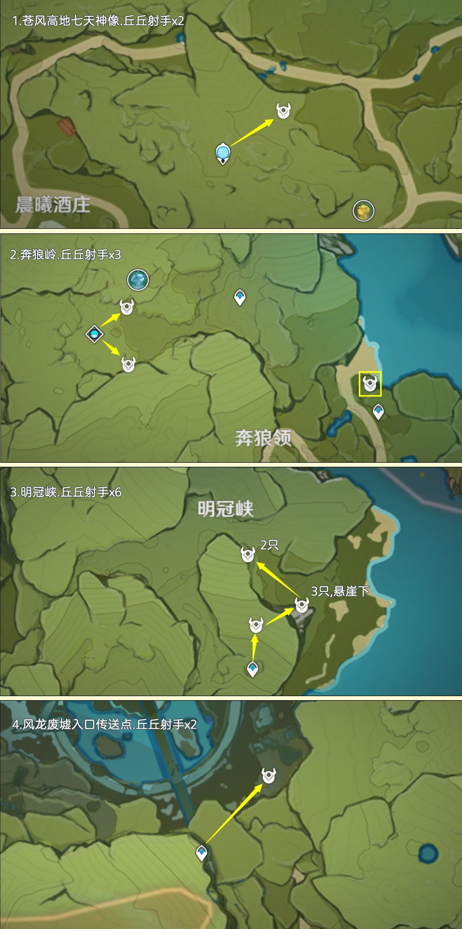 《原神》箭簇材料快速获取攻略图二
