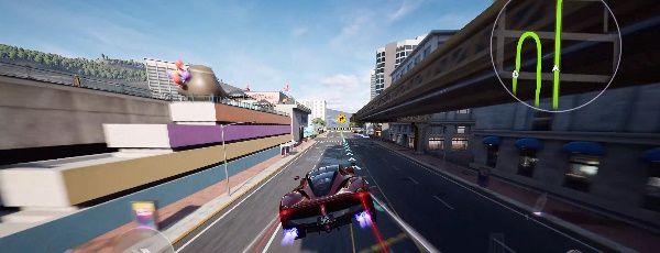 《*飞车集结》街区干线跑图技巧