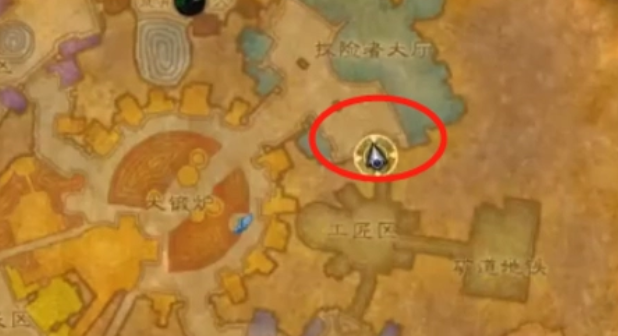 魔兽世界怀旧服传家之宝商人位置图3